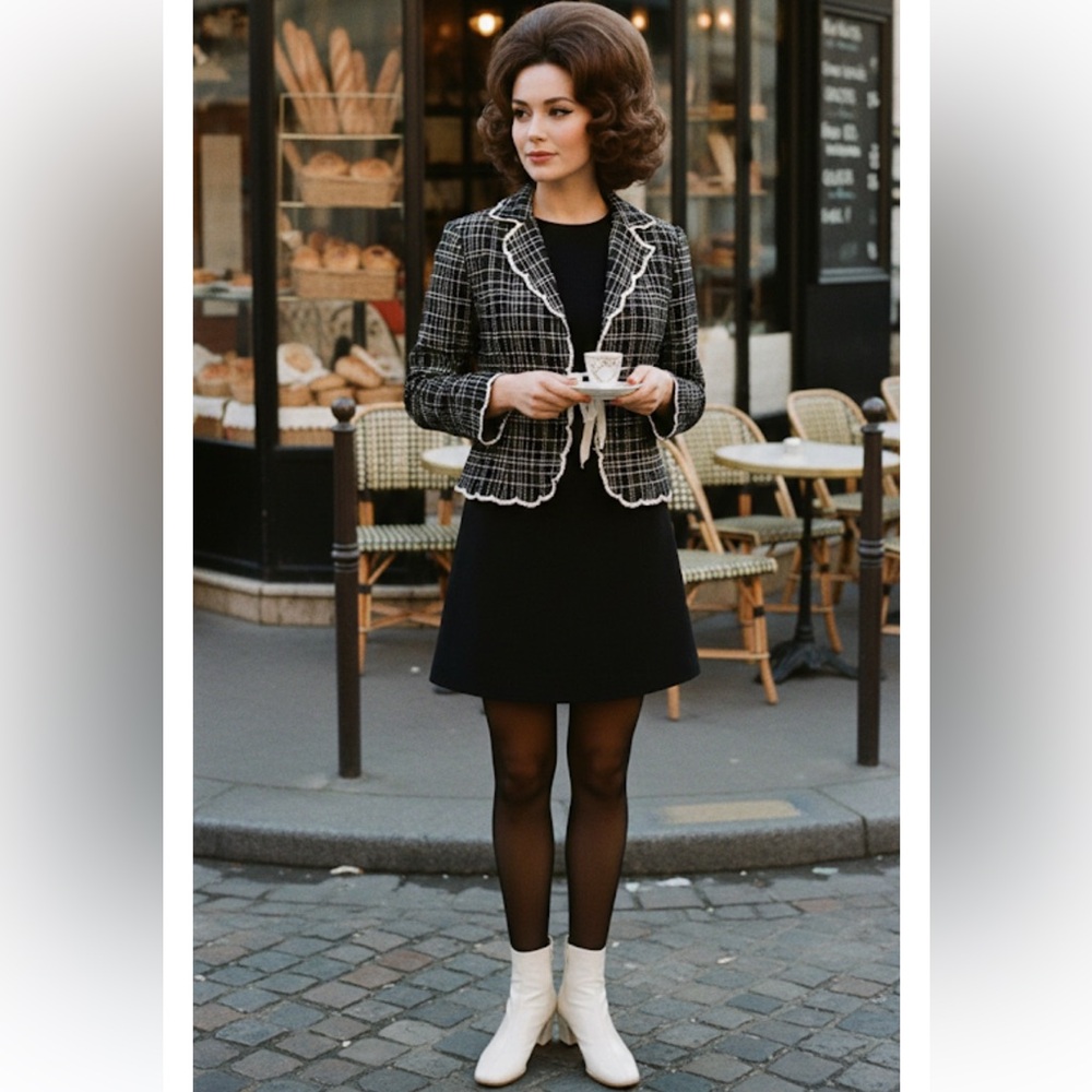 Vision Apparel Tweed  Blazer/Jacket 4